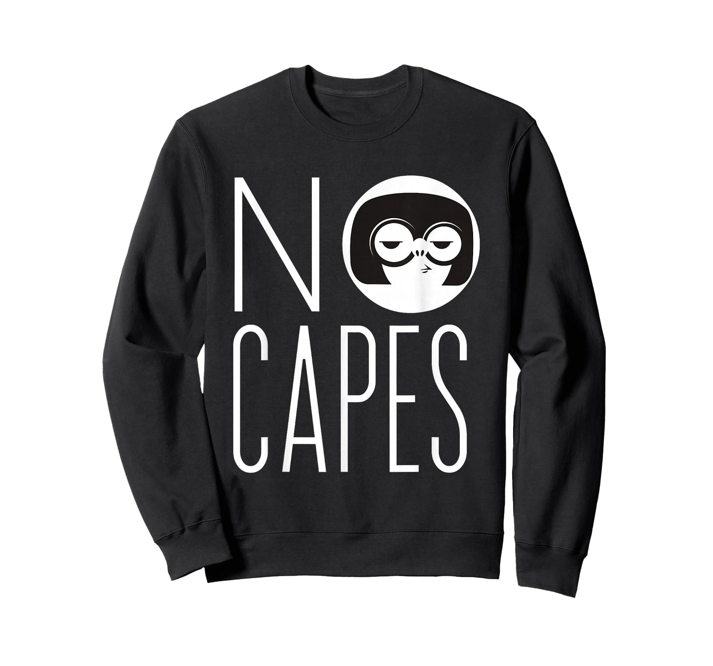 Disney Pixar The Incredibles 2 Edna Mode No Capes Logo T-Shirt