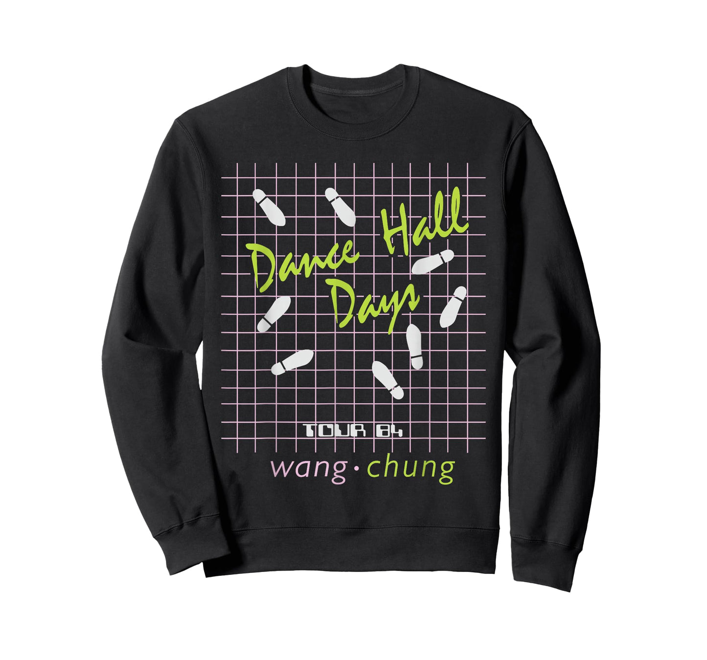 Wang Chung Dance Hall Days - Have Fun Quiz on Back T-Shirt