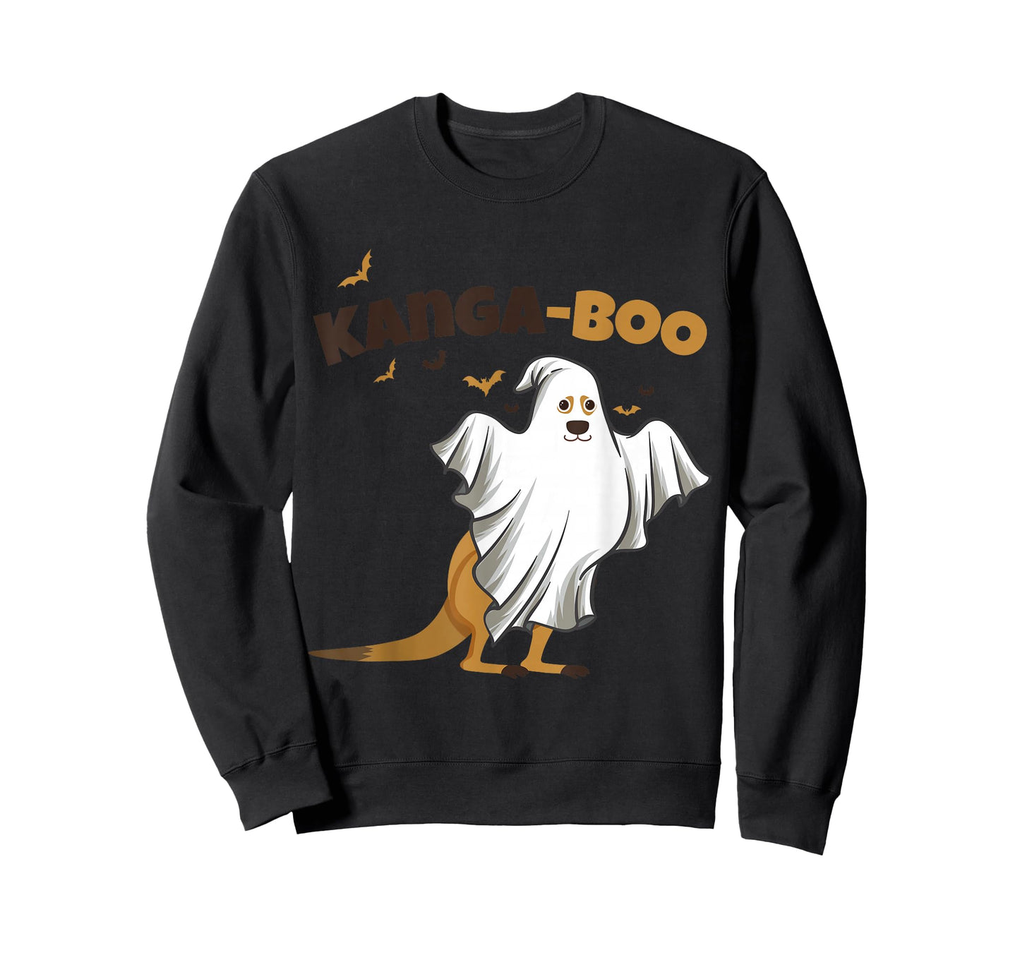 Kangaroo Lover Kanga boo animal Halloween kids Funny Ghost T-Shirt