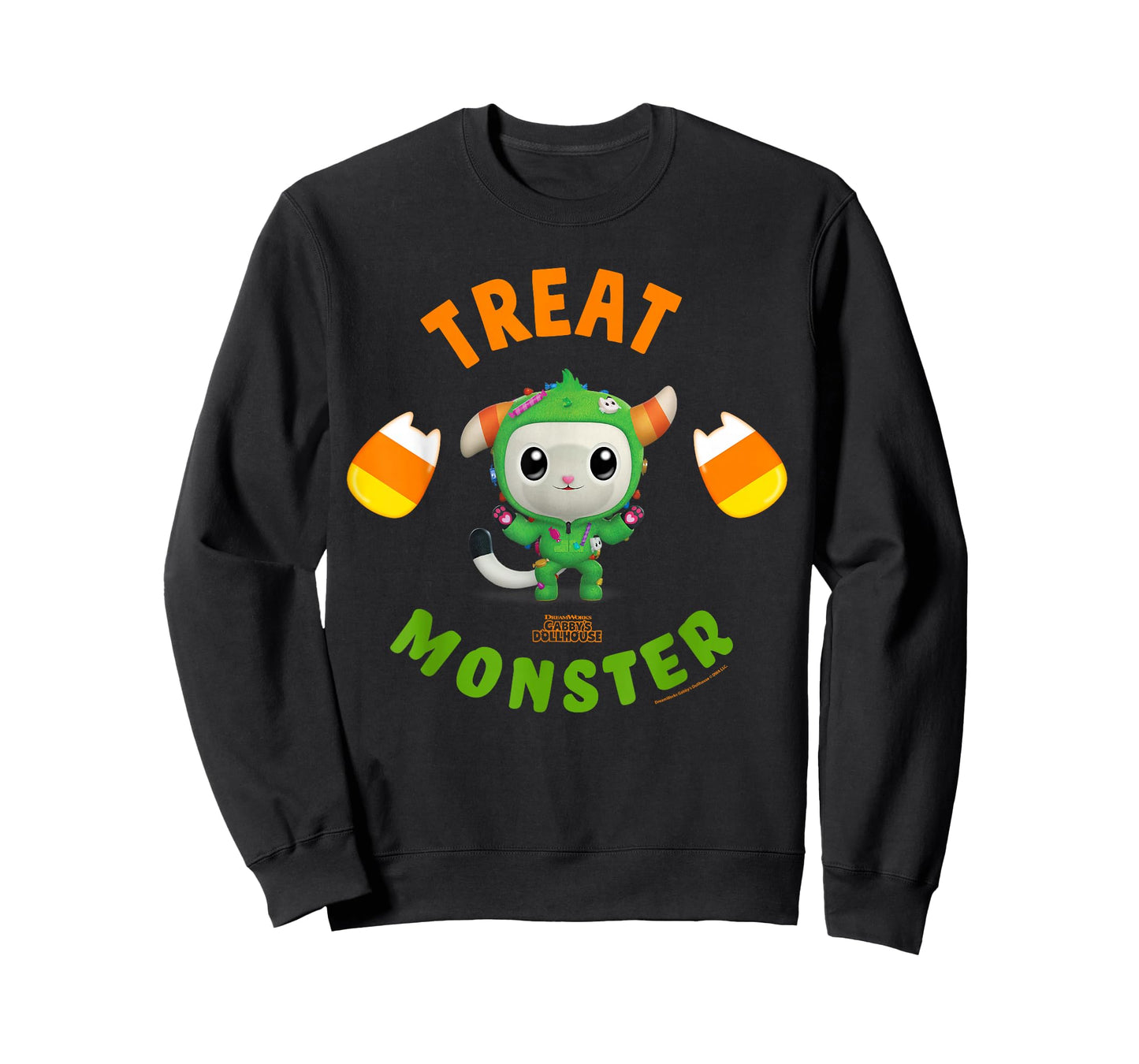 DreamWorks Gabby’s Dollhouse Pandy Treat Monster Halloween T-Shirt