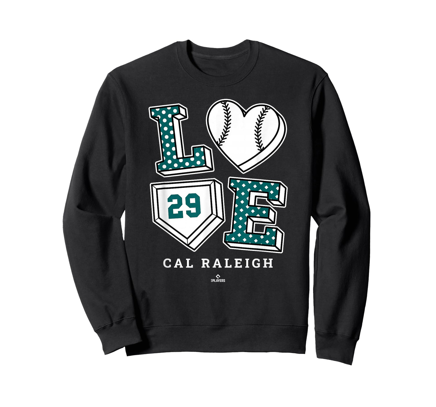 Love Cal Raleigh Seattle MLBPA T-Shirt