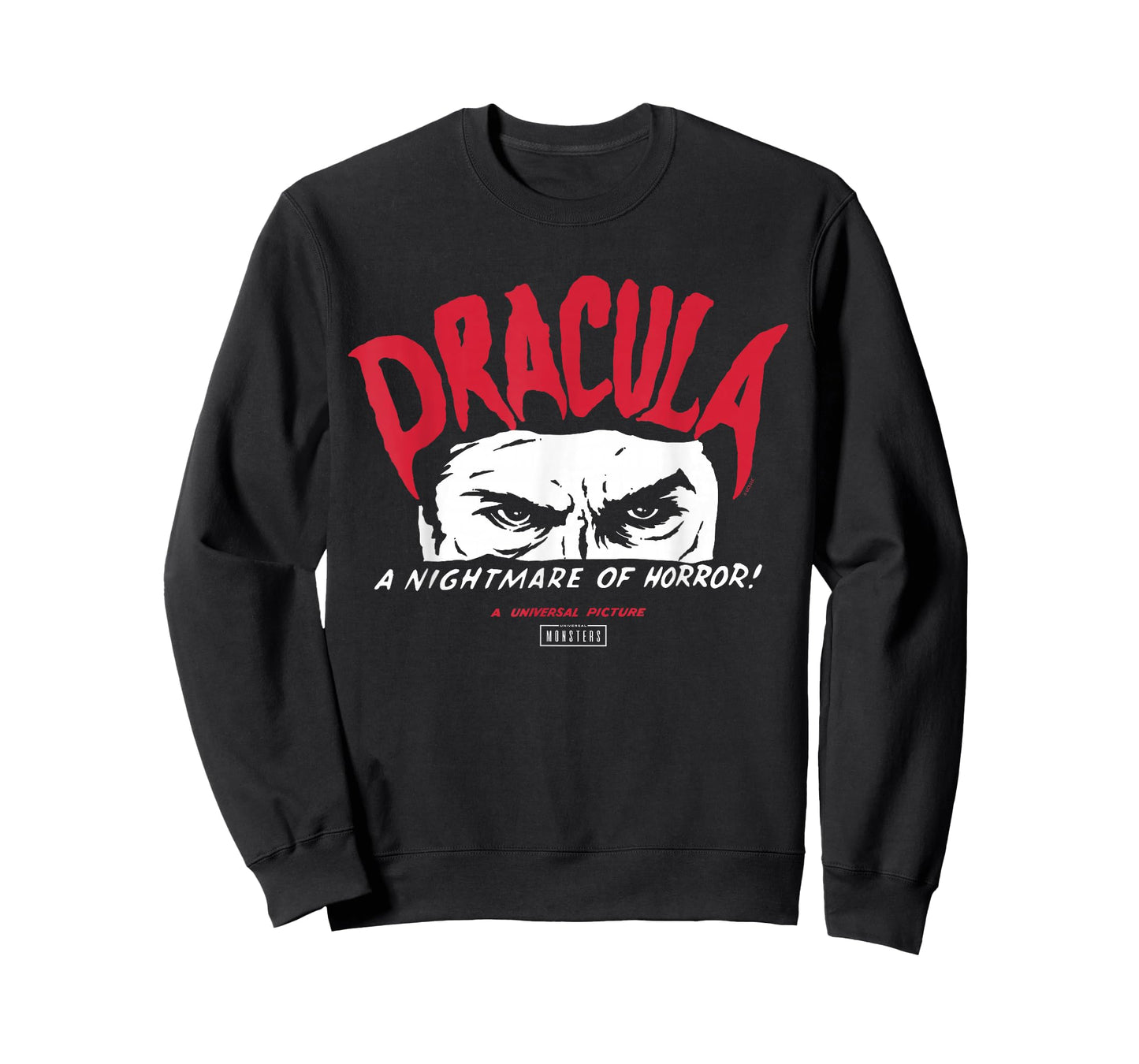 Universal Monsters Dracula A Nightmare of Horror T-Shirt
