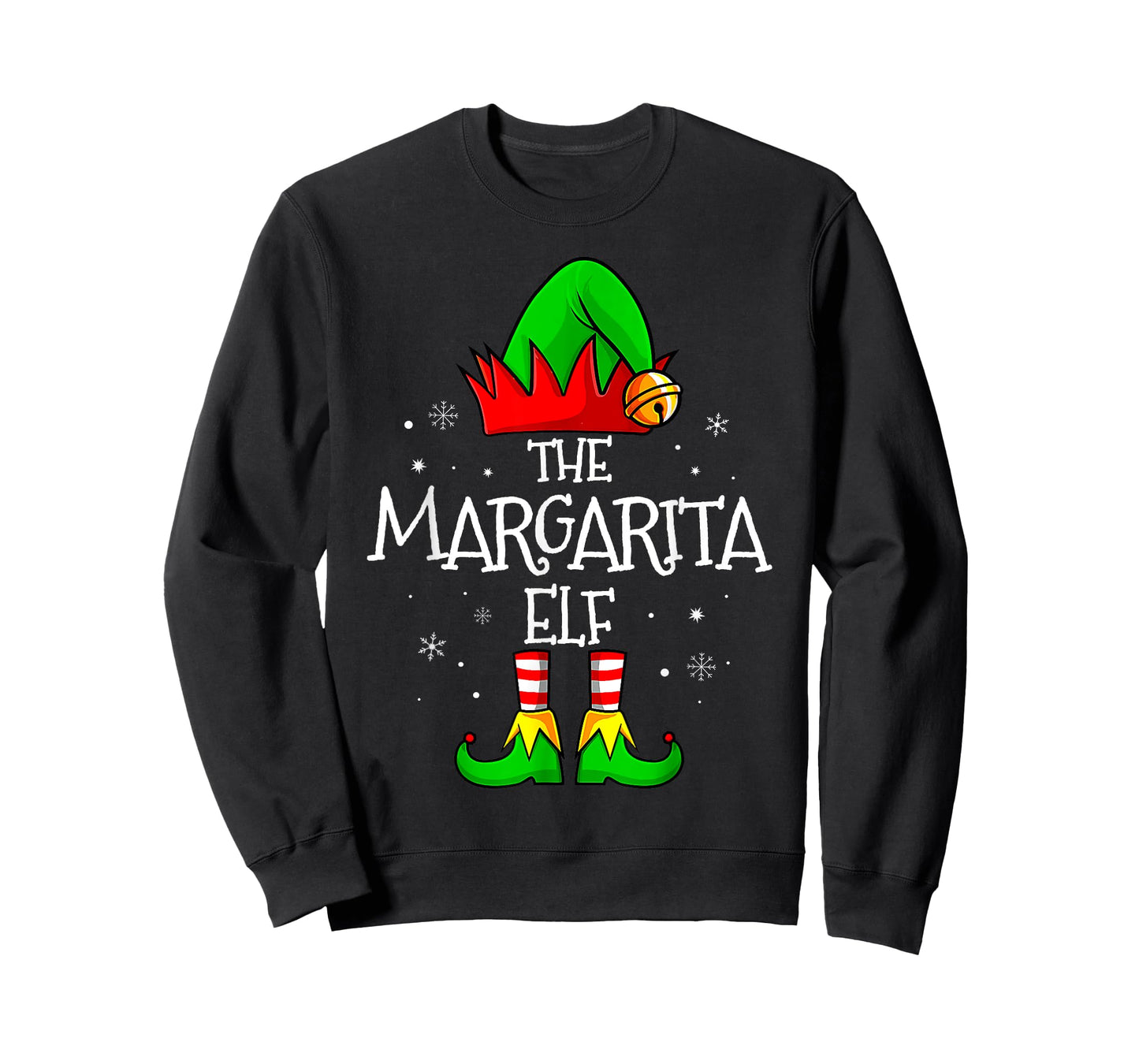 The Margarita Elf Matching Family Christmas Mens Womens T-Shirt