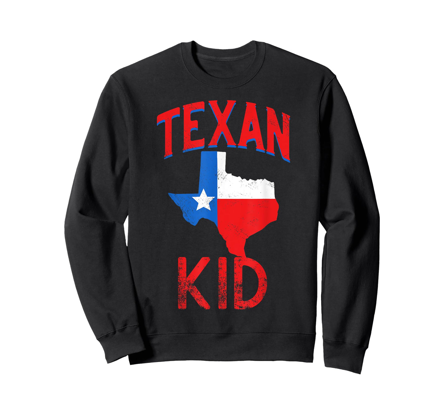Texan Kid Flag Texas Proud Vintage T-Shirt