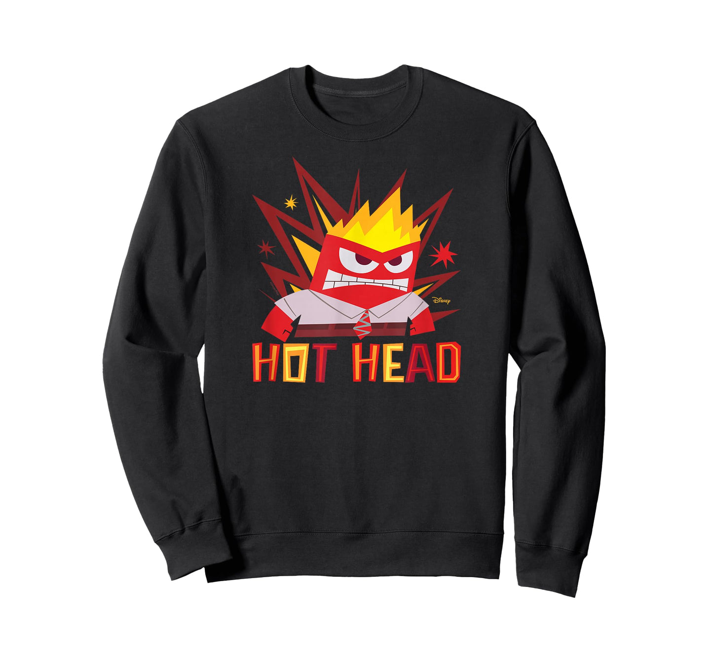 Inside Out 2 - Anger Hot Head Emotion Character T-Shirt