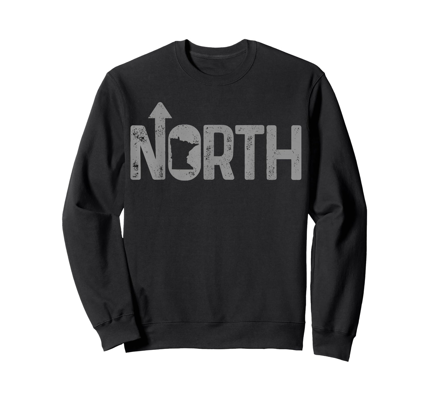 Minnesota Up North State Map Pride Gift T-Shirt