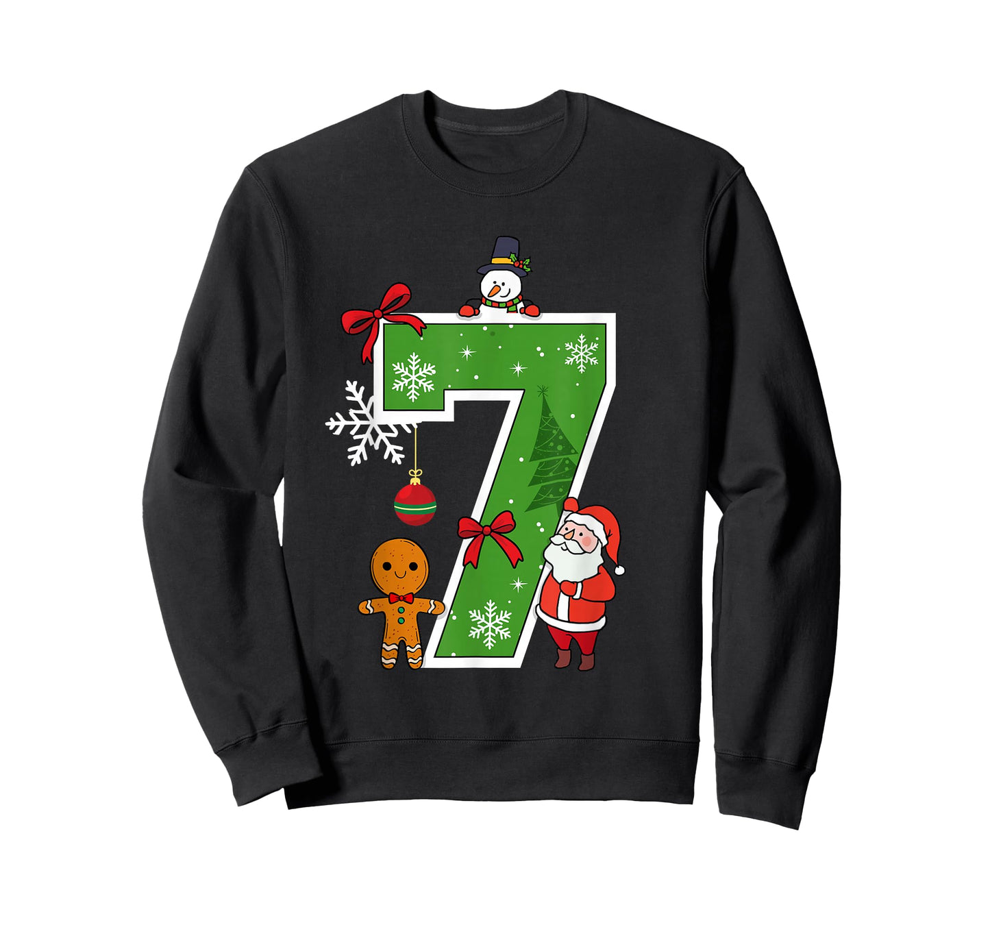 Number 7 Matching 67 Meme Christmas Costume Men Women Kids T-Shirt