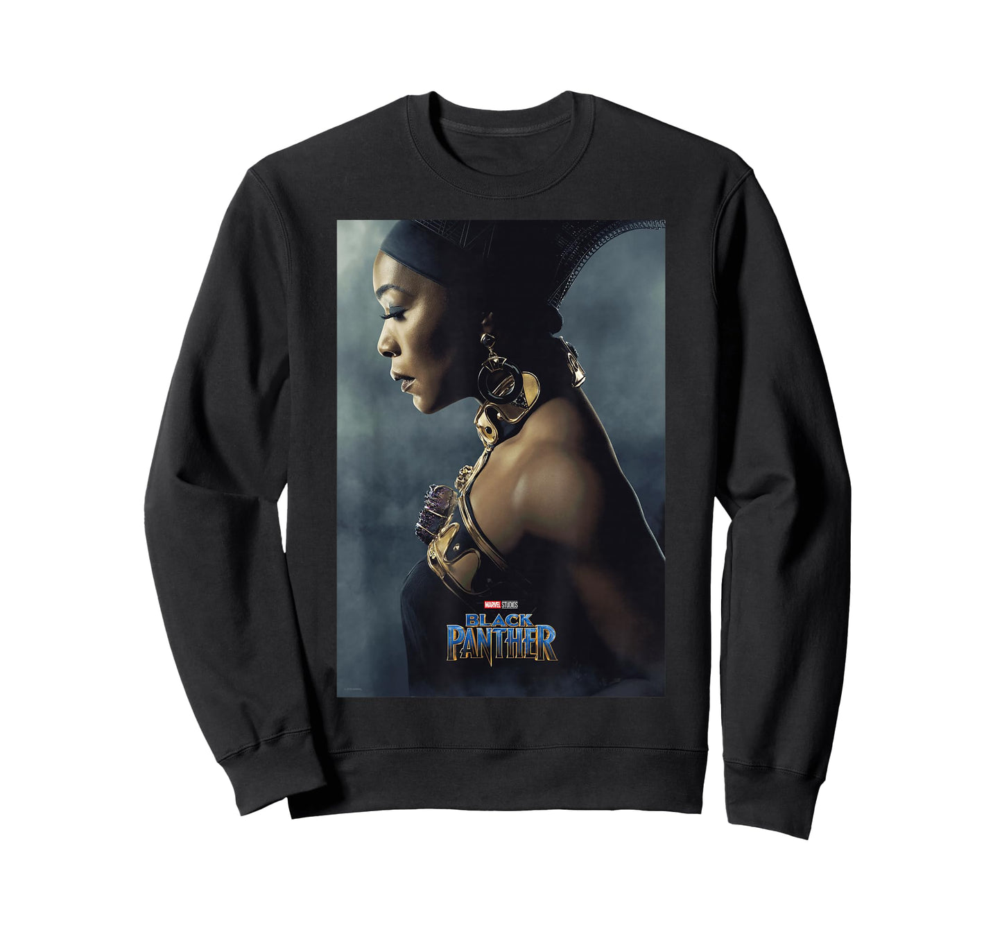 Marvel Black Panther Avengers Ramonda Poster Graphic T-Shirt T-Shirt