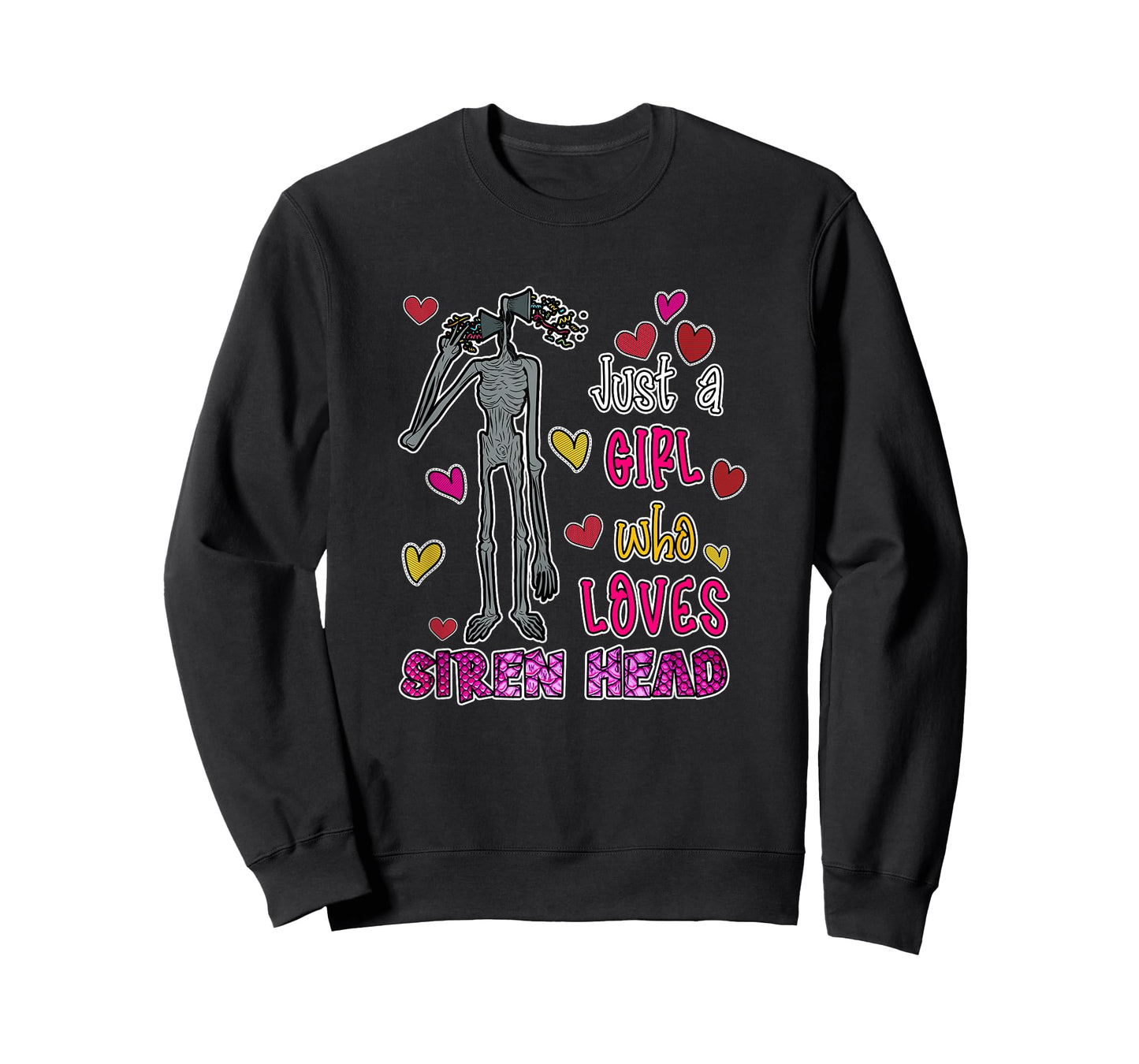 Cryptkins Just a Girl who Loves Siren Head T-Shirt