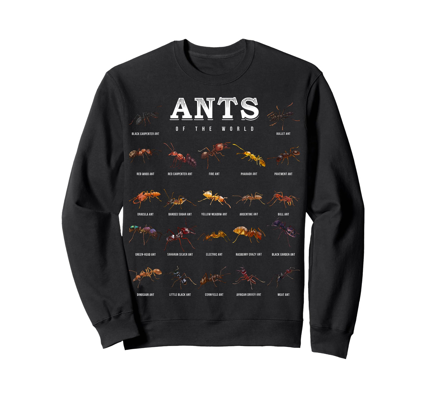 Ants Of The World Shirt Funny Ant Keeper T-Shirt