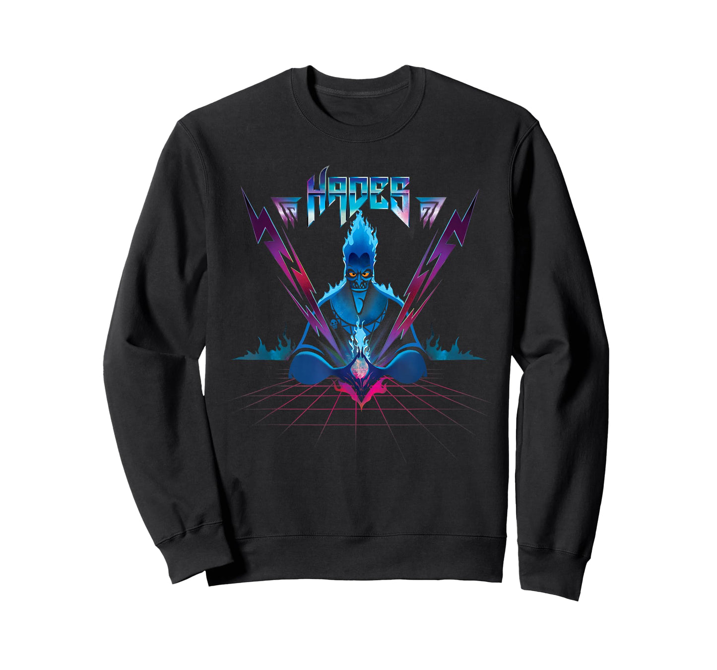 Disney Villains Hades 90s Rock Band T-Shirt
