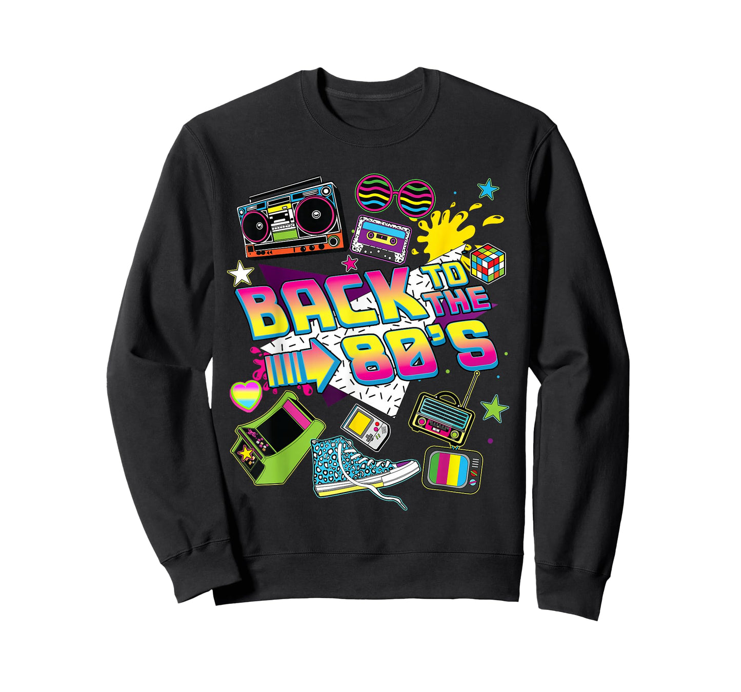 Back To The 80s Costumes Women I Love 80s Birthday Party Men T-Shirt