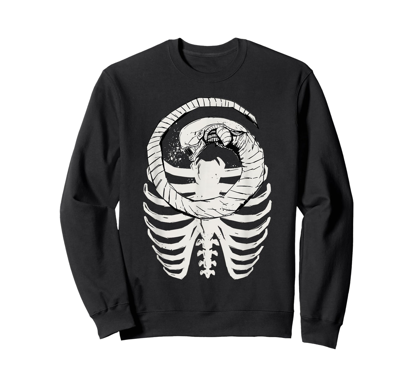 Alien: Romulus Xenomorph Chestburster in Ribcage Art T-Shirt
