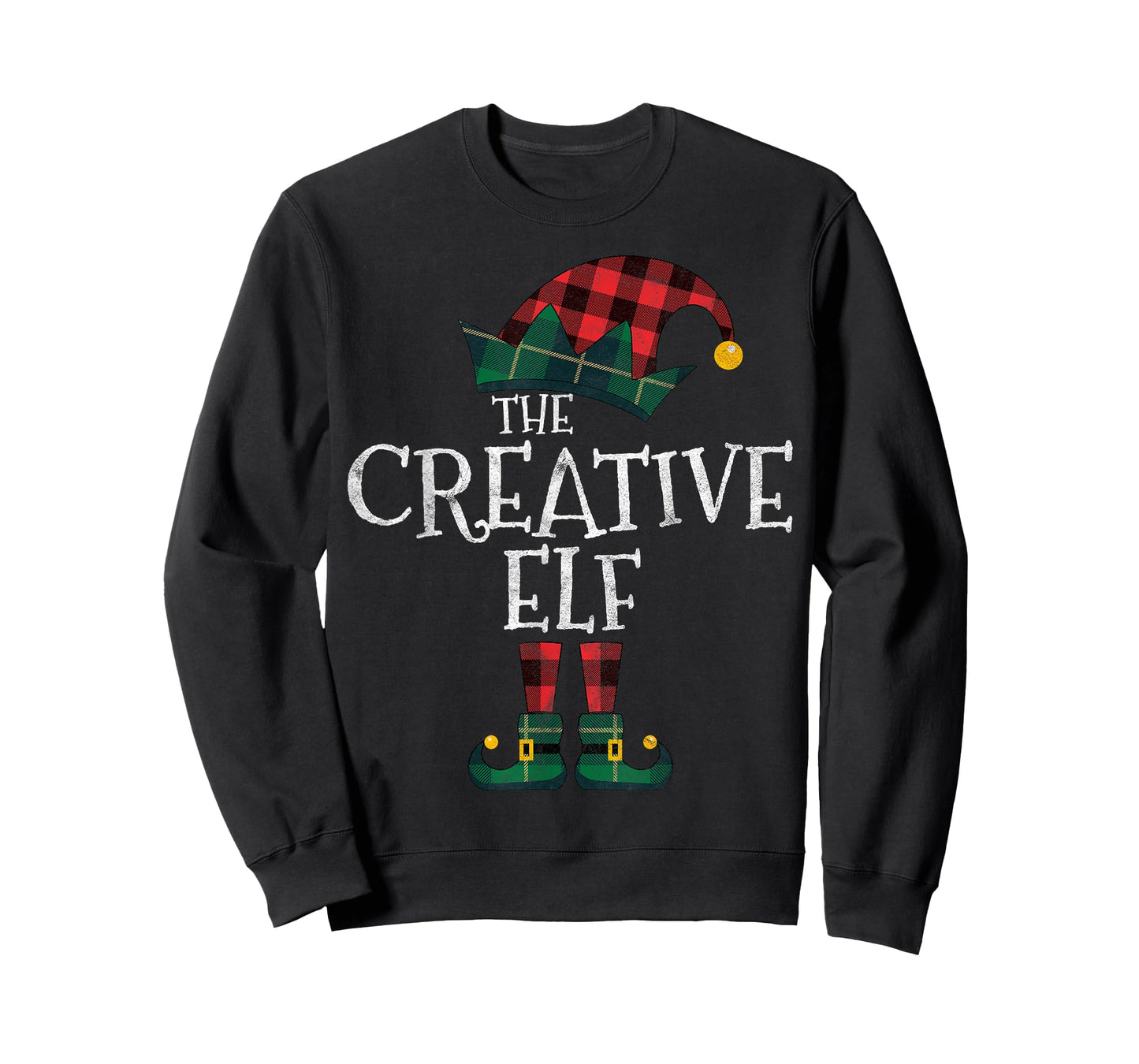 The Creative Elf Matching Family Group Gift Funny Christmas T-Shirt