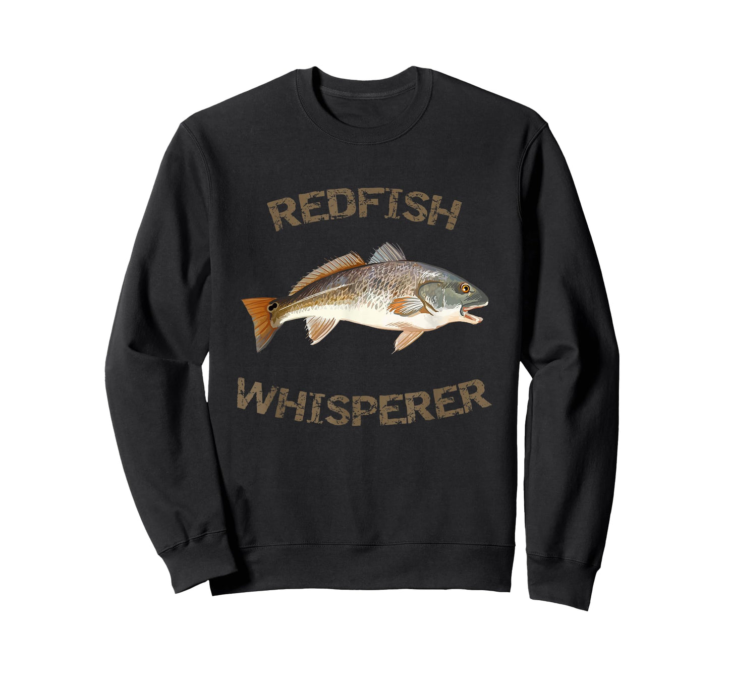 Redfish Whisperer Redfish T-Shirt | Red Drum Fish Shirt T-Shirt