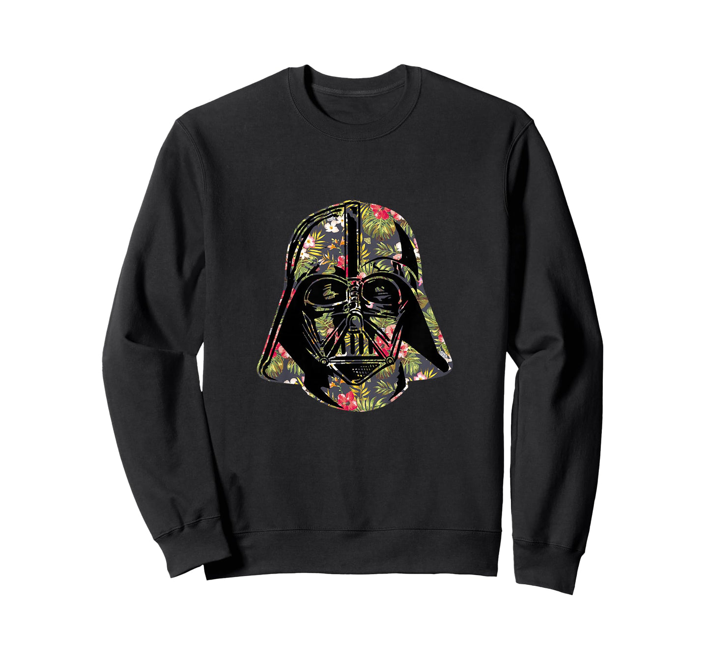 Star Wars Classic Darth Vader Floral Tropical Helmet T-Shirt