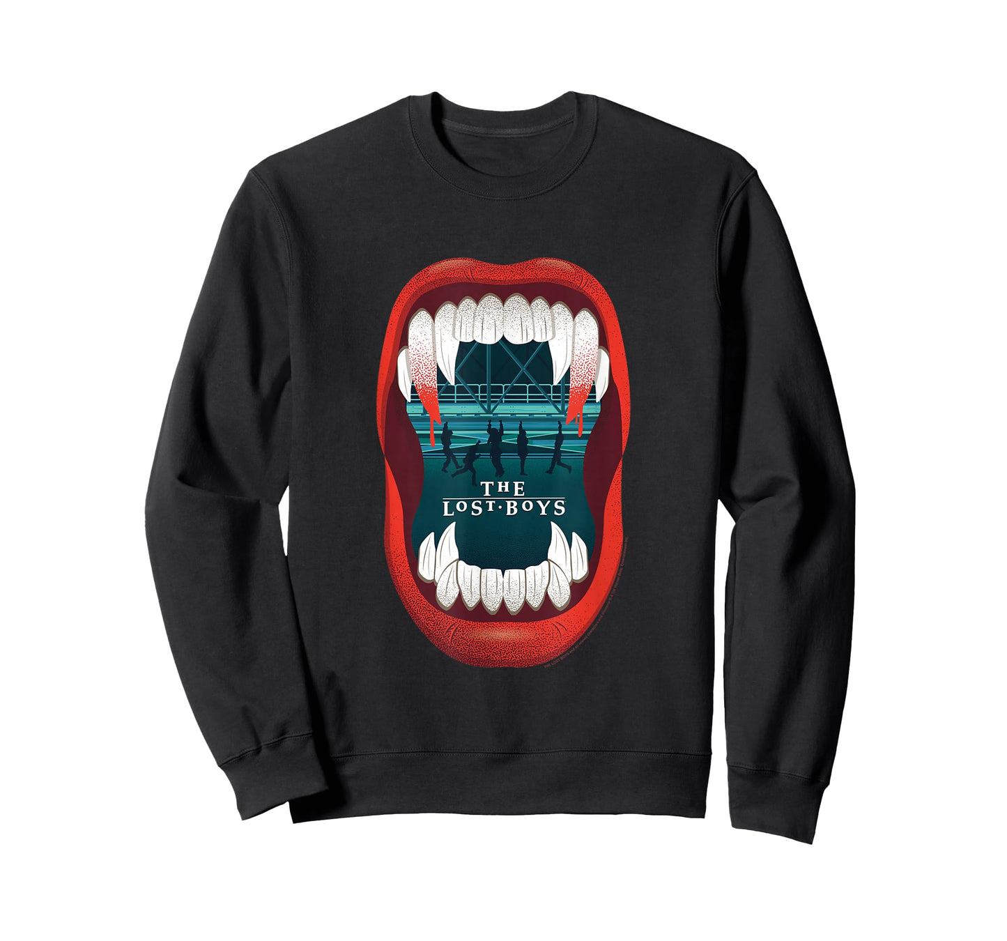 The Lost Boys Fangs Illustration T-Shirt Small