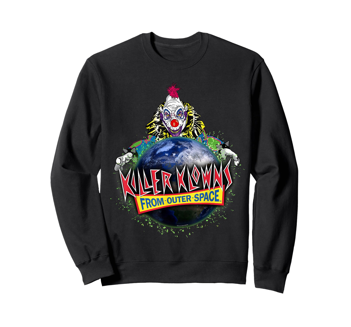 Killer Klowns from Outer Space Klownzilla Earth Invasion T-Shirt