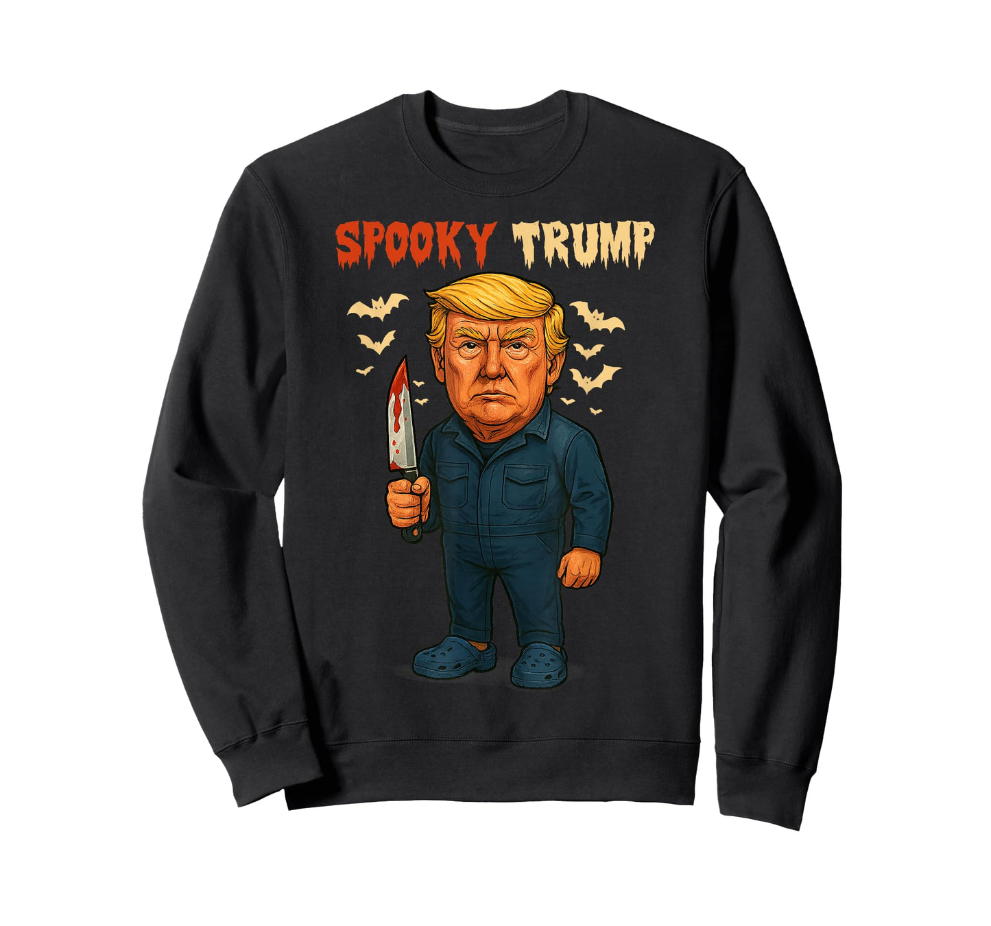 Funny Spooky Trump Horror American Movie Halloween T-Shirt