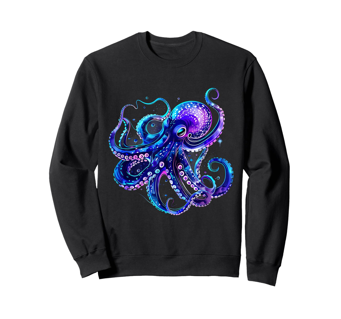 Octopus Artwork Sea Ocean Animal Lover Motif Sea Creature T-Shirt