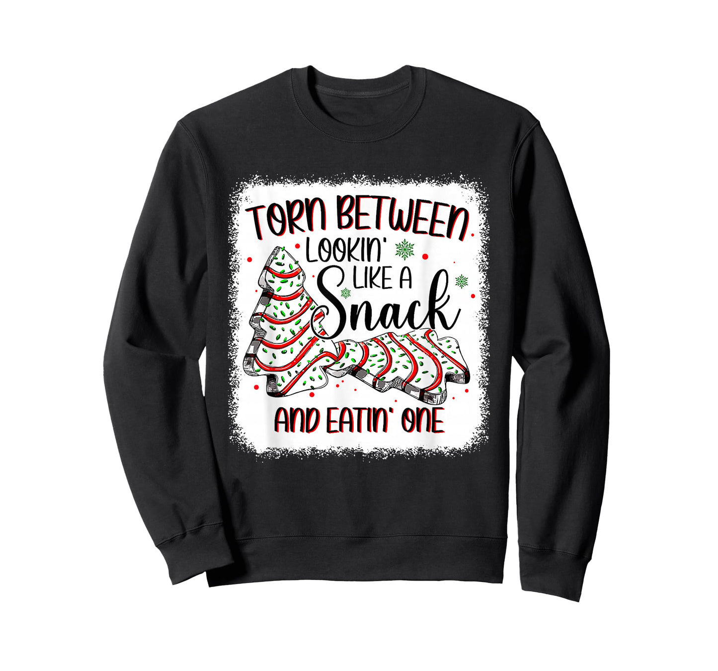 Torn Between Looking Like A Snack Or Eating One Christmas T-Shirt