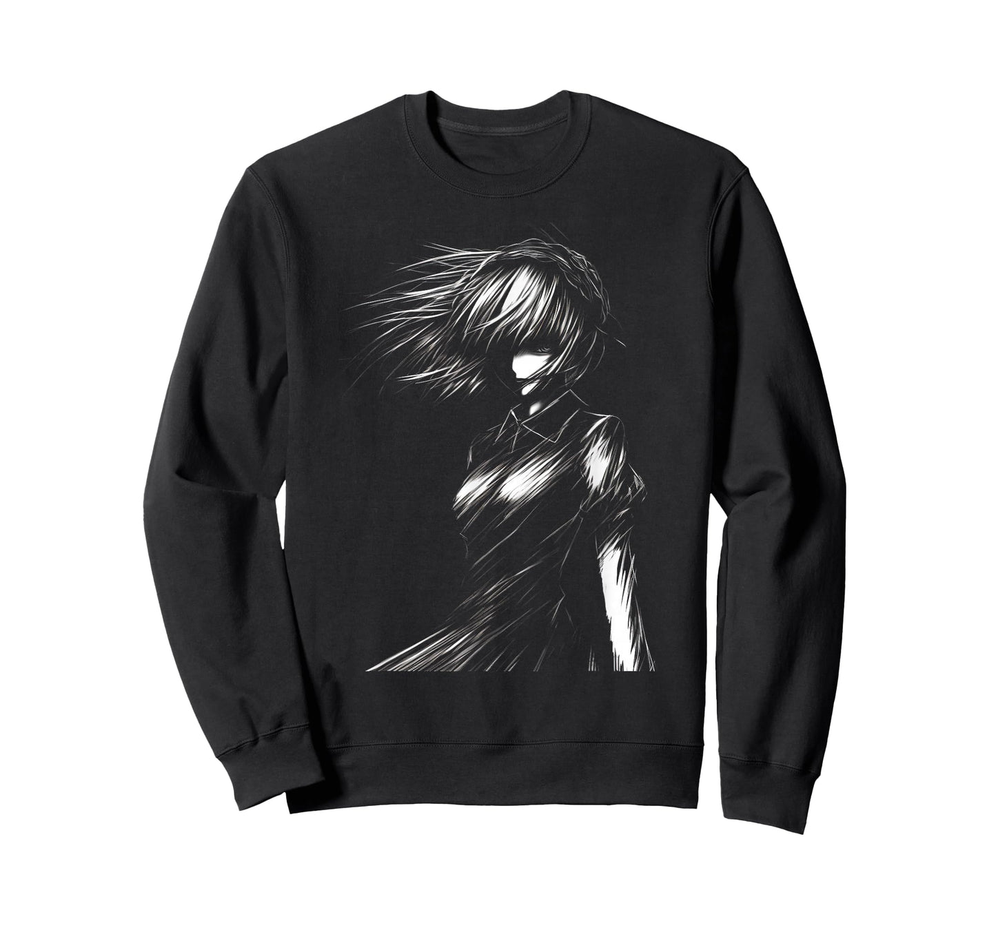 Anime and Sketching Manga Girl with a Cat Anime Lover T-Shirt