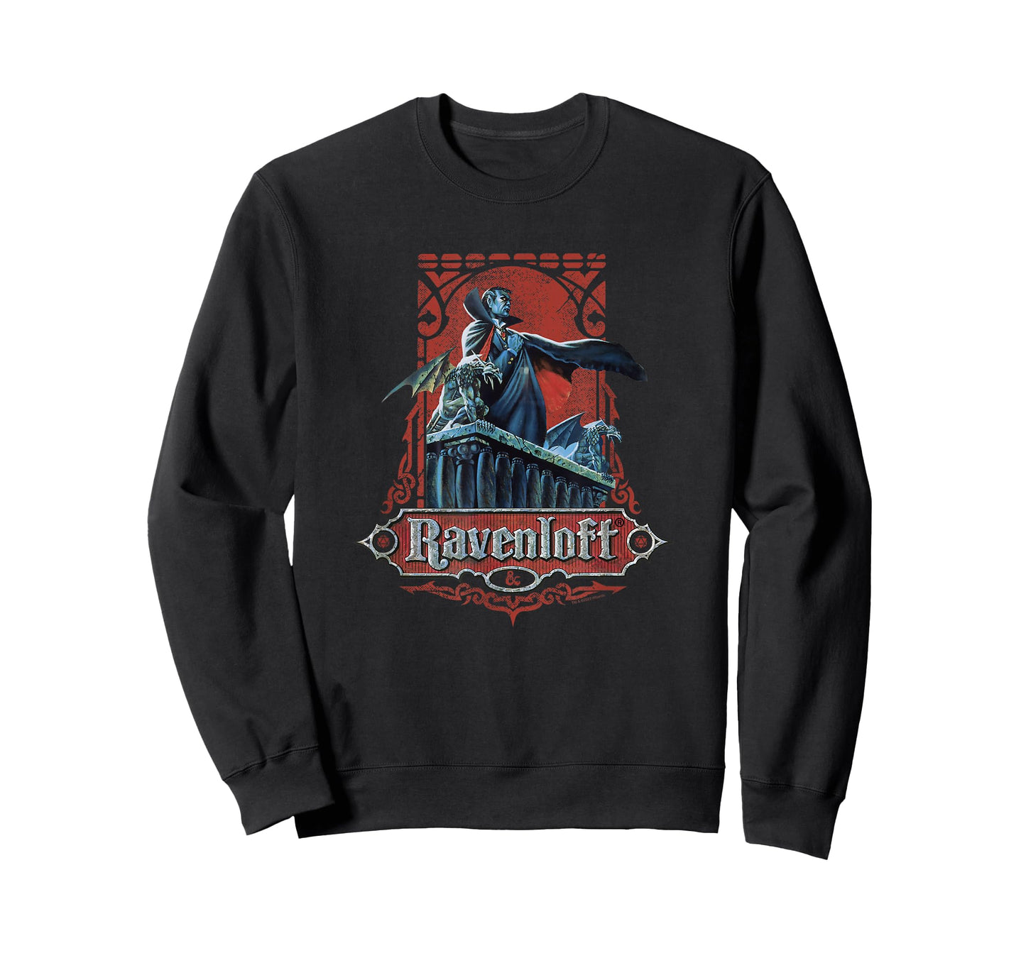 Dungeons & Dragons 50th Anniversary Ravenloft Vintage Card T-Shirt