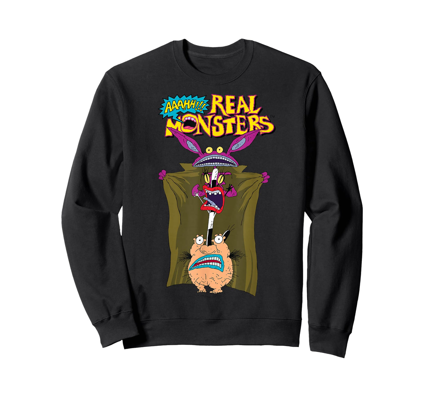 Nickelodeon AAAHH Real Monsters Trench Coat Disguise T-Shirt T-Shirt