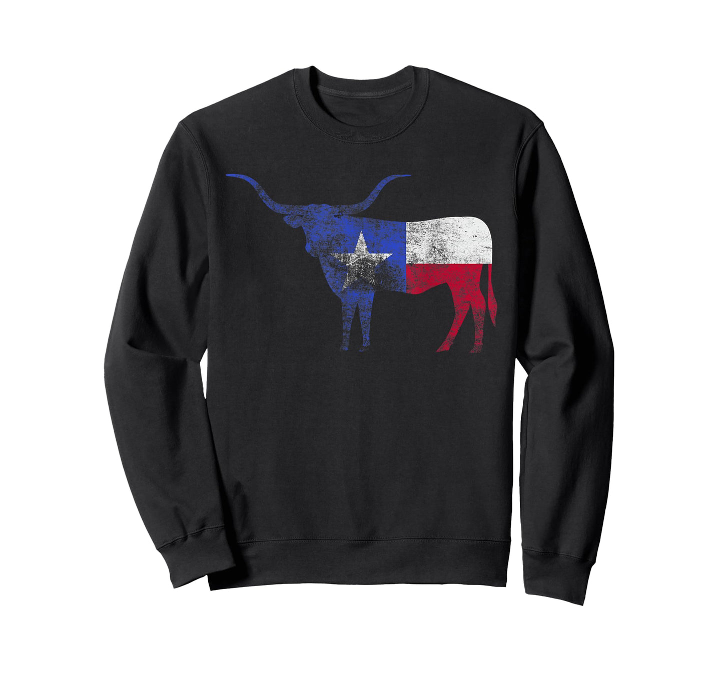 Texas Flag Shirt. Vintage Texas Flag Longhorn Bull Retro TX T-Shirt