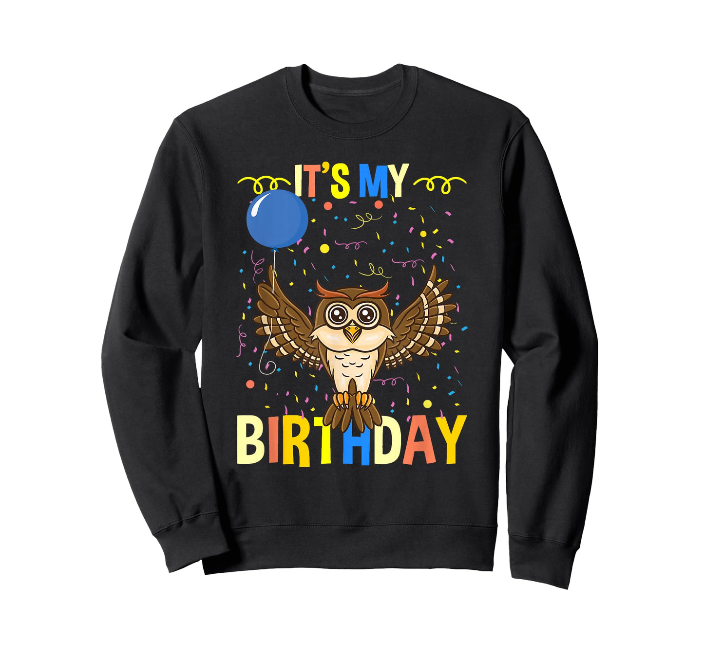 Its My Birthday Owl Bird T-Shirt