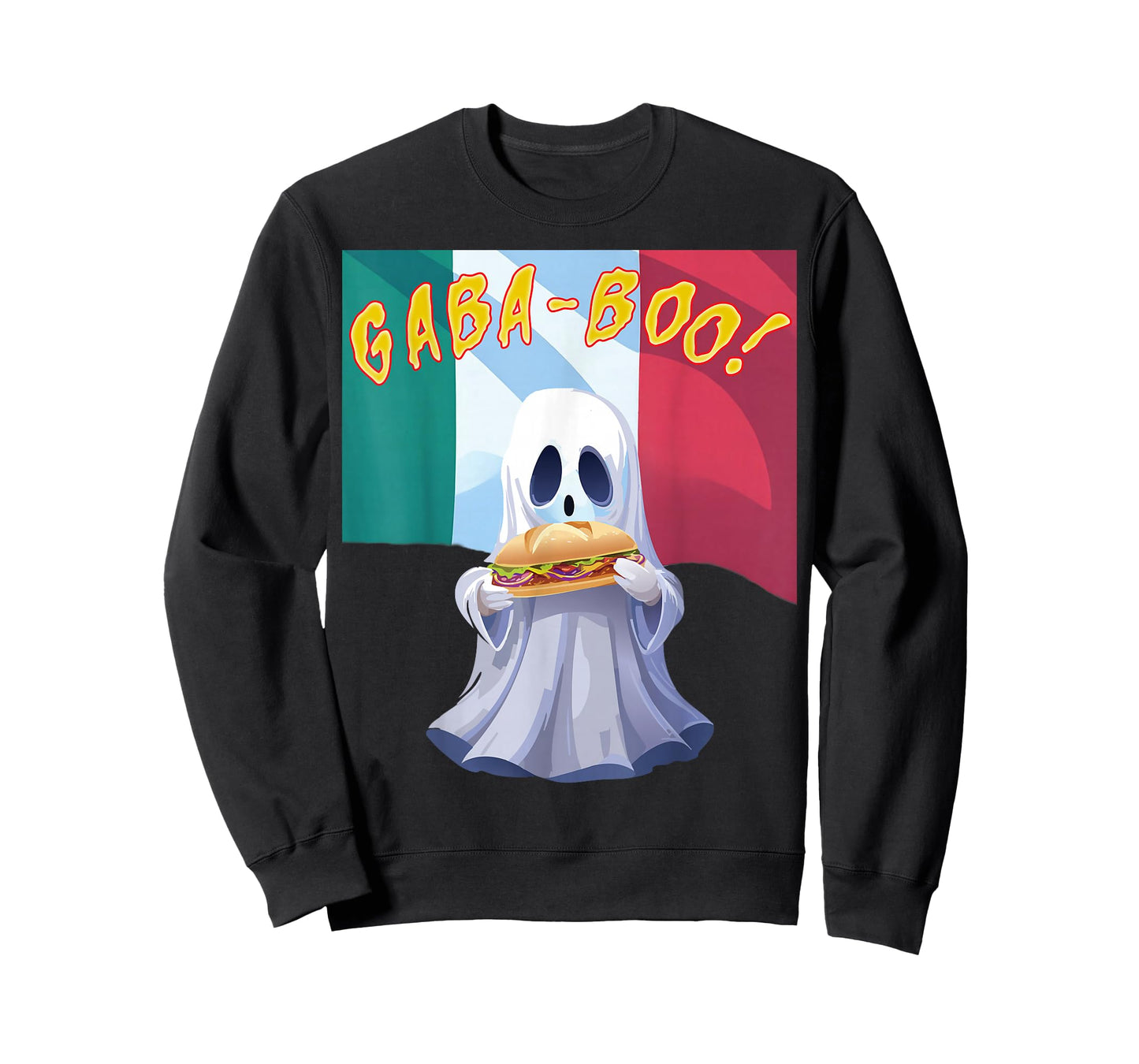 Funny Gabagool Gabaghoul GABA Boo Ghost Halloween T-Shirt