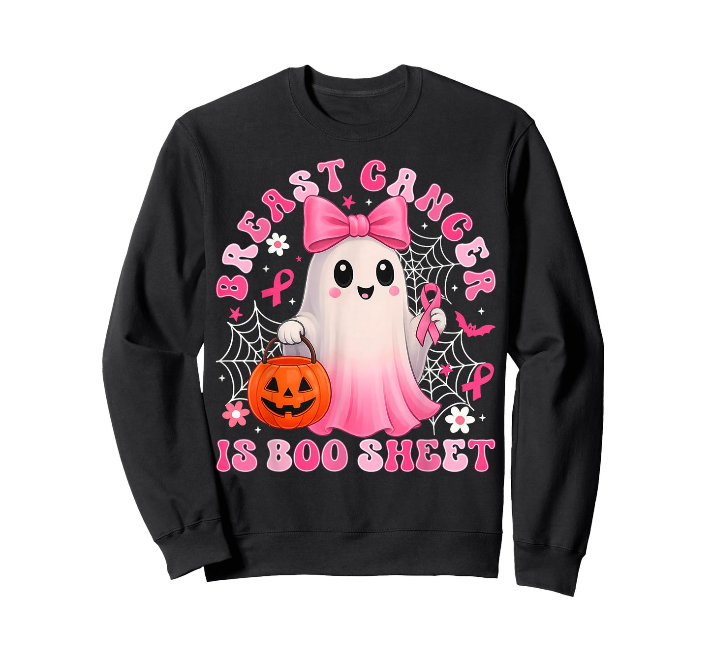 Breast Cancer is Boo Sheet Halloween Breast Cancer Awareness T-Shirt
