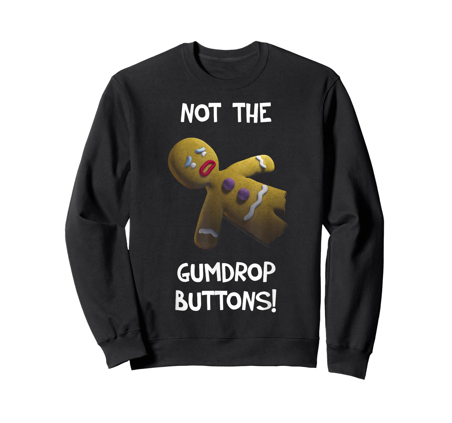 Shrek Gingerbread Man Not The Gumdrop Buttons T-Shirt