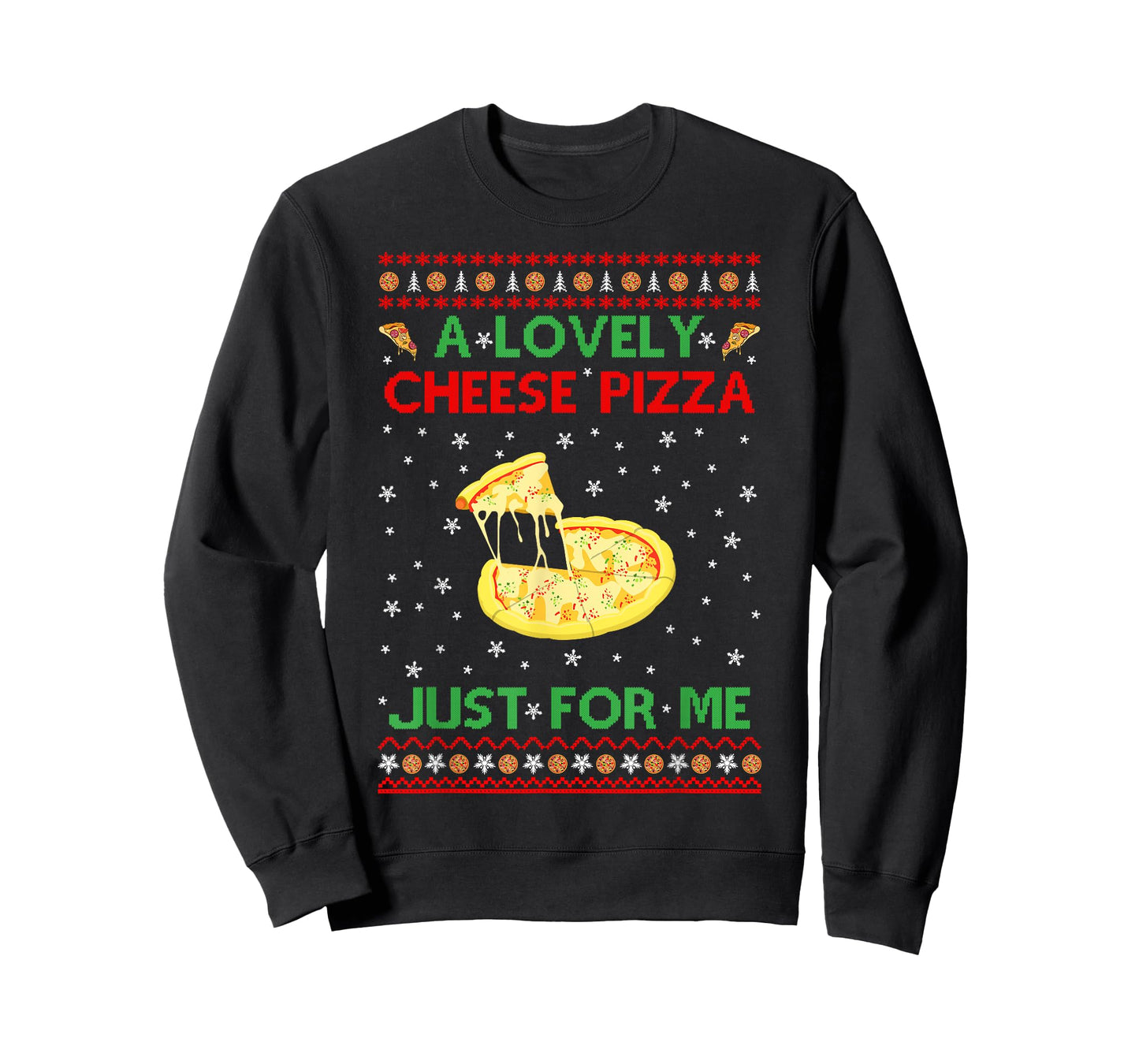 A Lovely Cheese Pizza Shirt Funny Kevin X-Mas T-Shirt T-Shirt