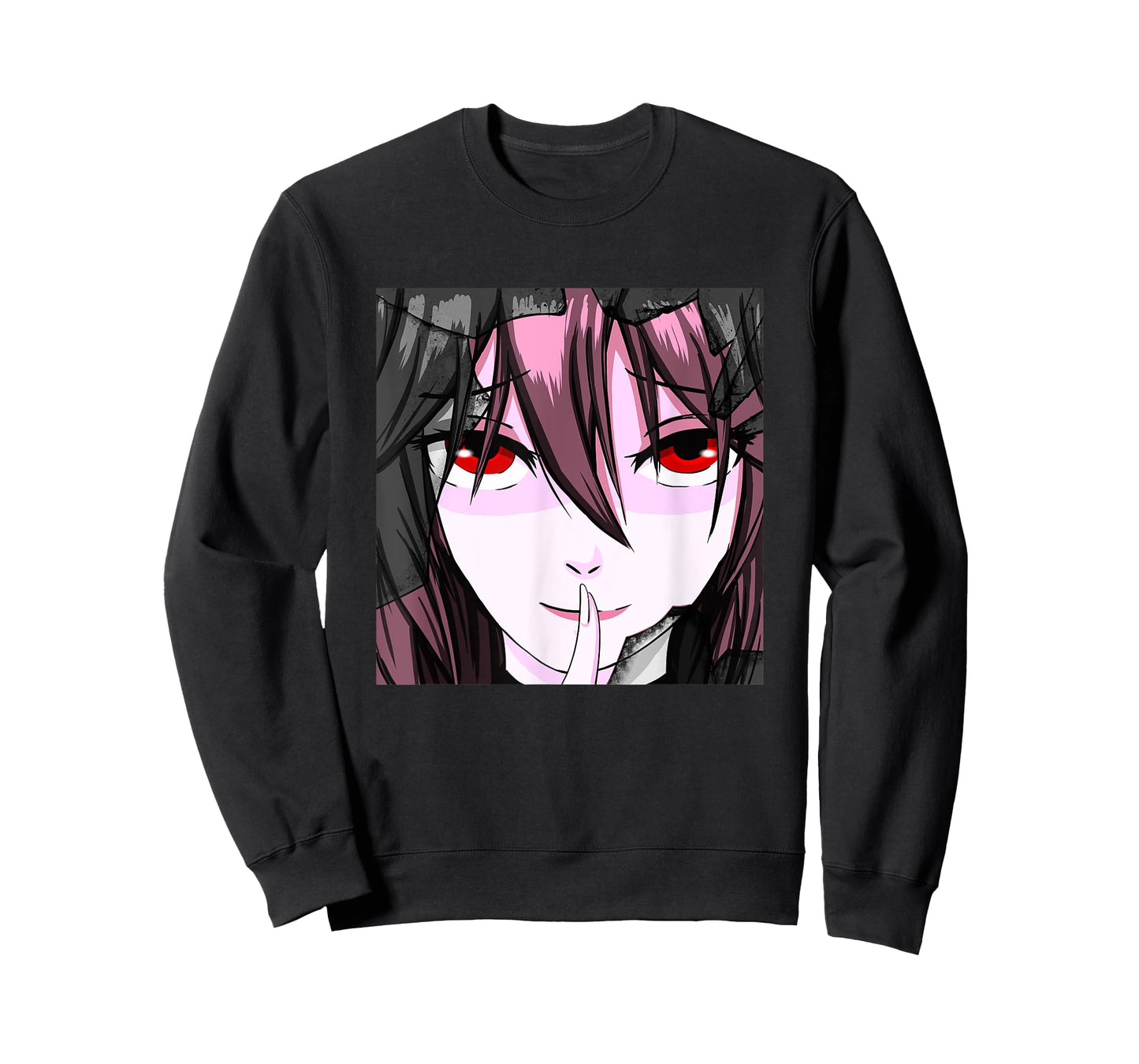 Smile of a Devil Angry Yandere Girlfriend Anime & Manga Meme T-Shirt