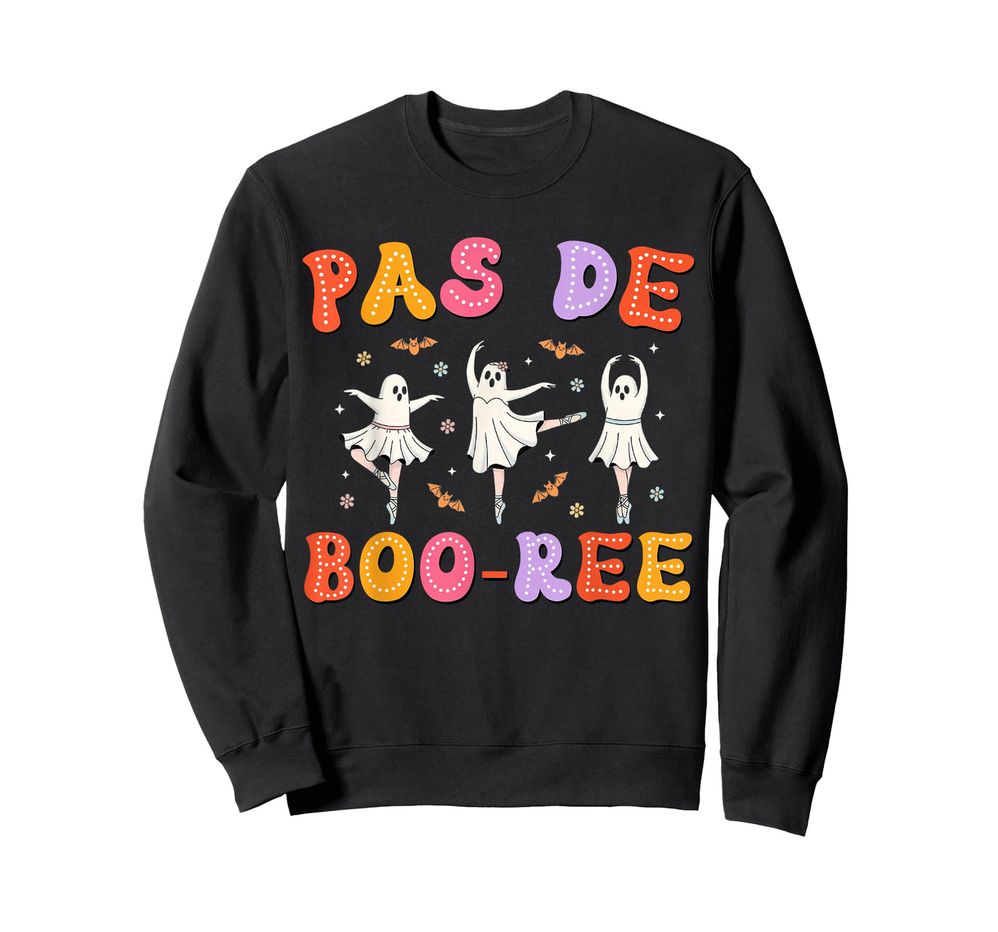 Pas de Boo-rée Ghost Ballet Dancer Halloween Dance Teacher T-Shirt