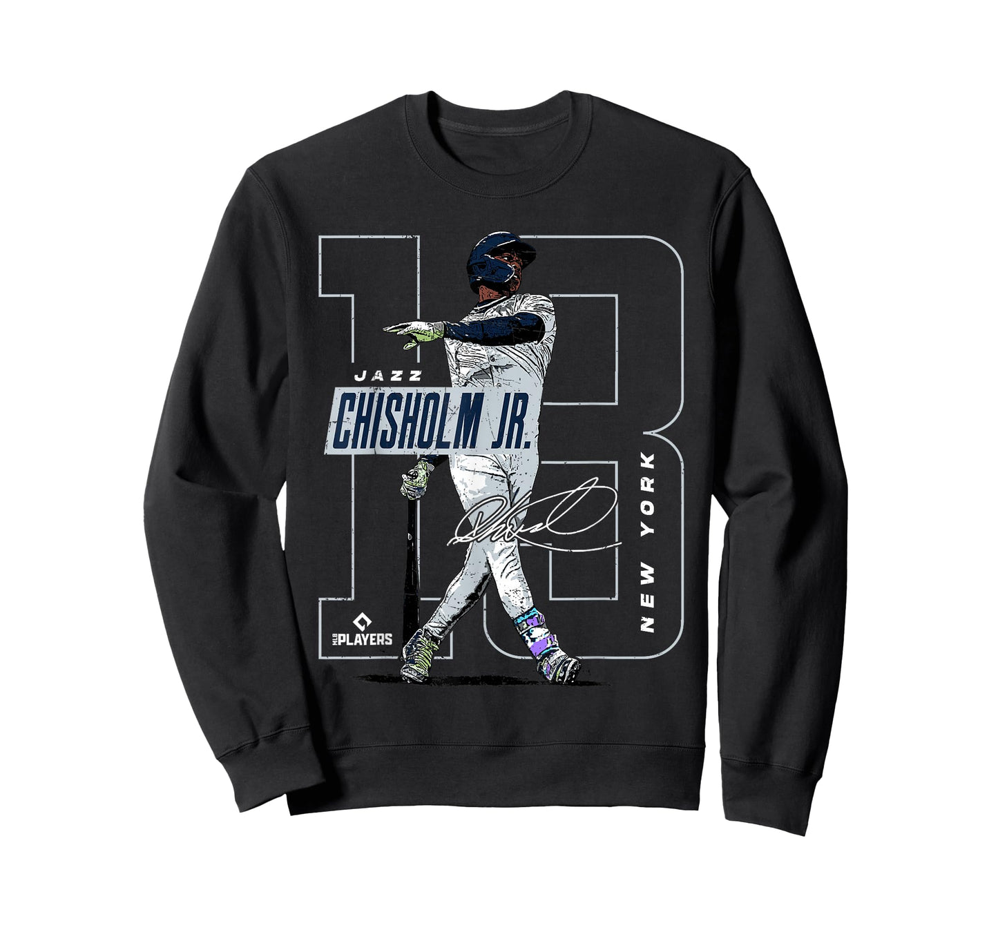Jazz Chisholm | New York Y MLB Baseball Players| MLBJCH204M T-Shirt