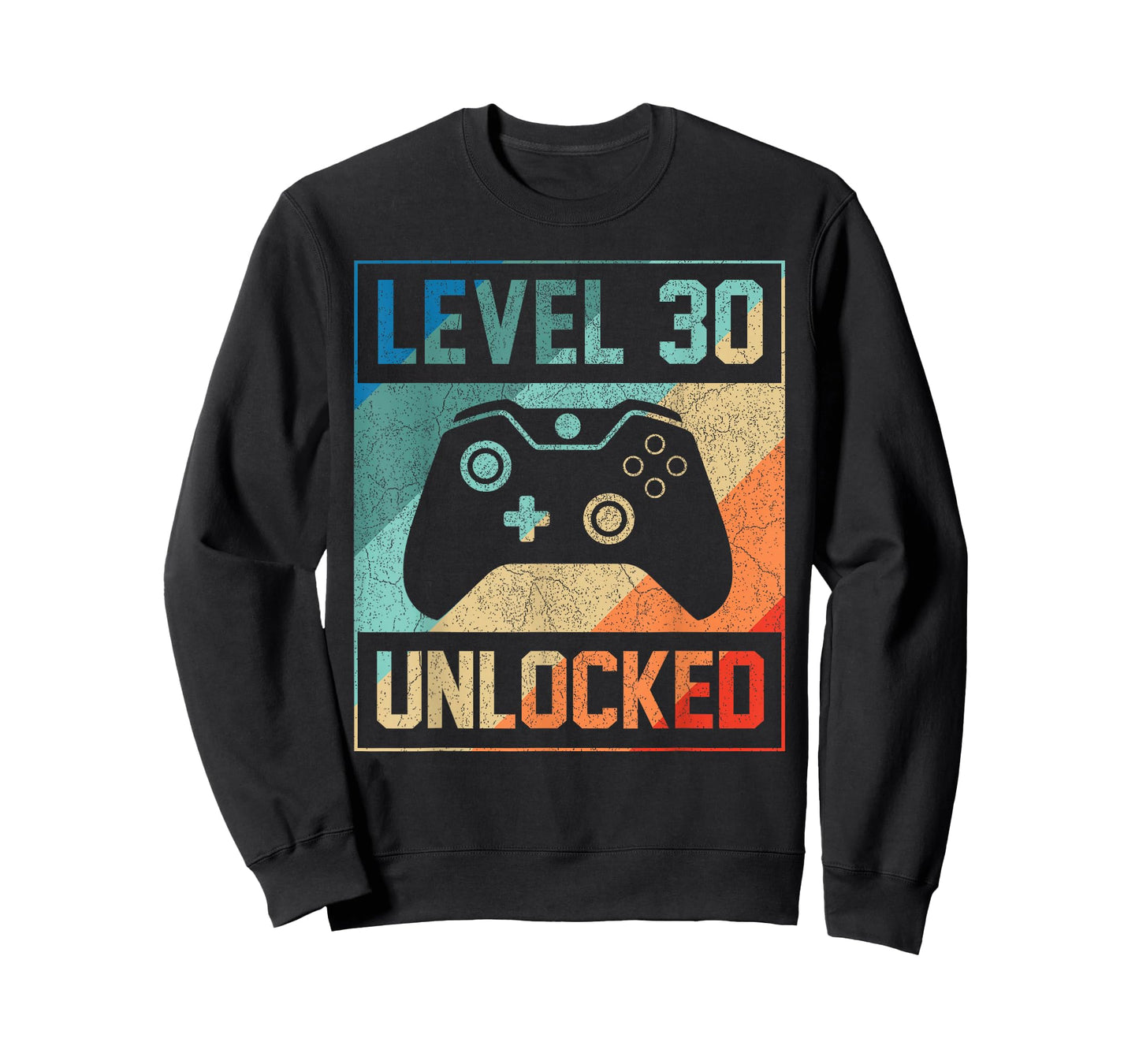 Level 30 Unlocked Video Gamer 30th Birthday Gifts T-Shirt