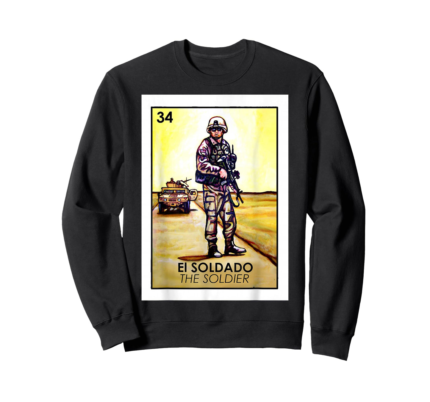 El Soldado Card Mexican Lottery Card T-Shirt