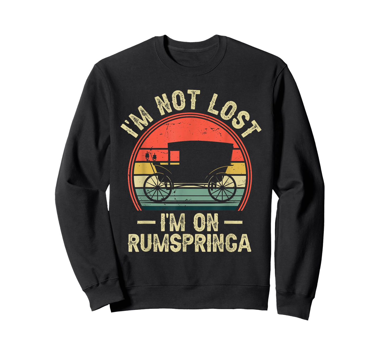 I'm Not Lost I'm On Rumspringa Funny Amish T-Shirt