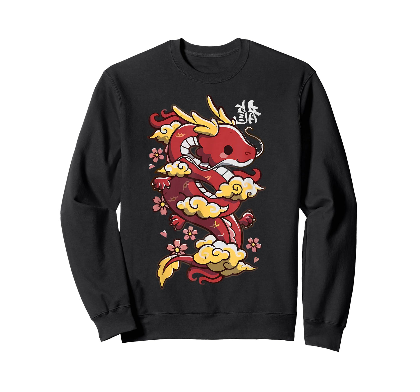 Japanese Aesthetic Dragon Symbol Kawaii Dragon Anime T-Shirt