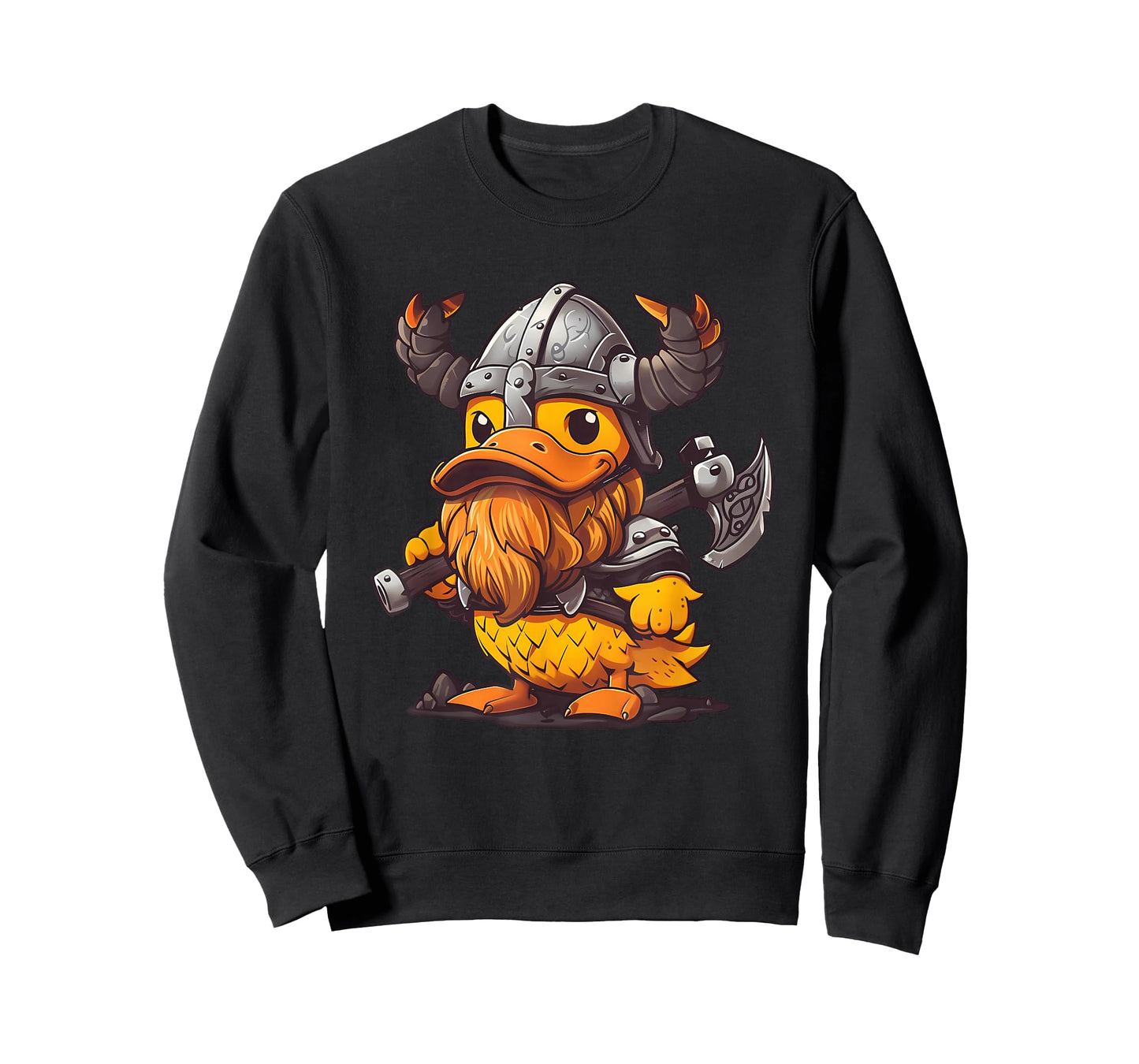 Rubber Duck Viking Duck Rubber Duckling Viking Helmet T-Shirt