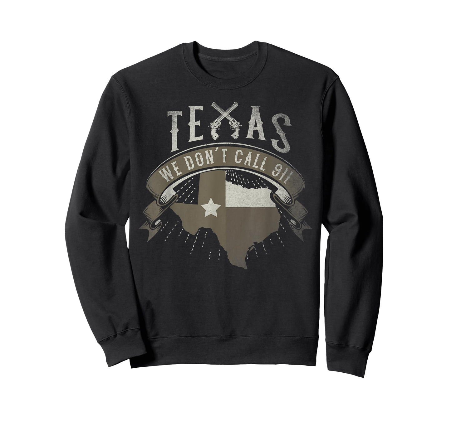 We Don't Call 911 Texas State Image T-Shirt