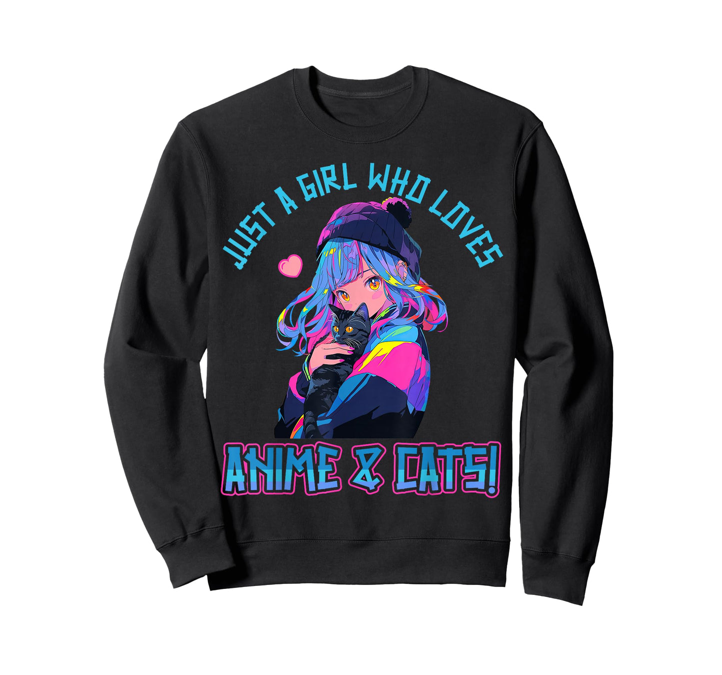 Just a Girl who loves Anime and Cats Manga Anime Lover T-Shirt