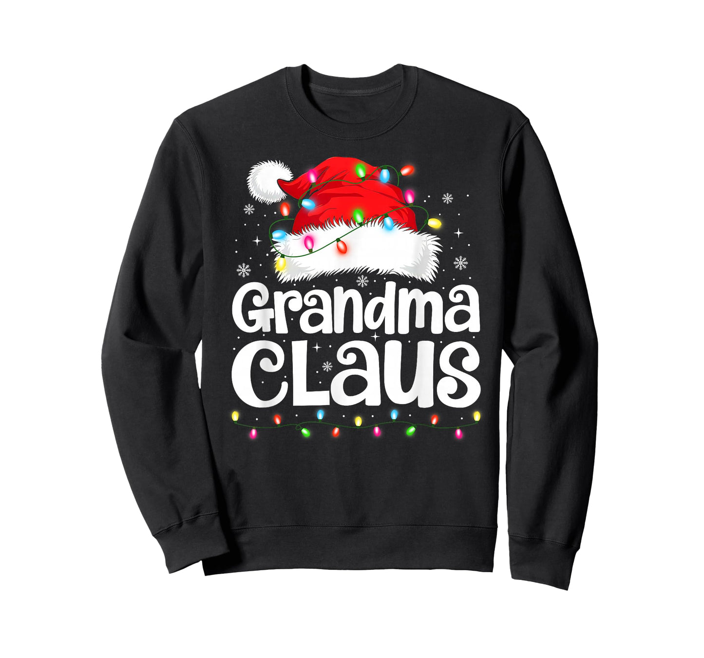 Grandma Claus Matching Family Christmas Funny Xmas Pajamas T-Shirt