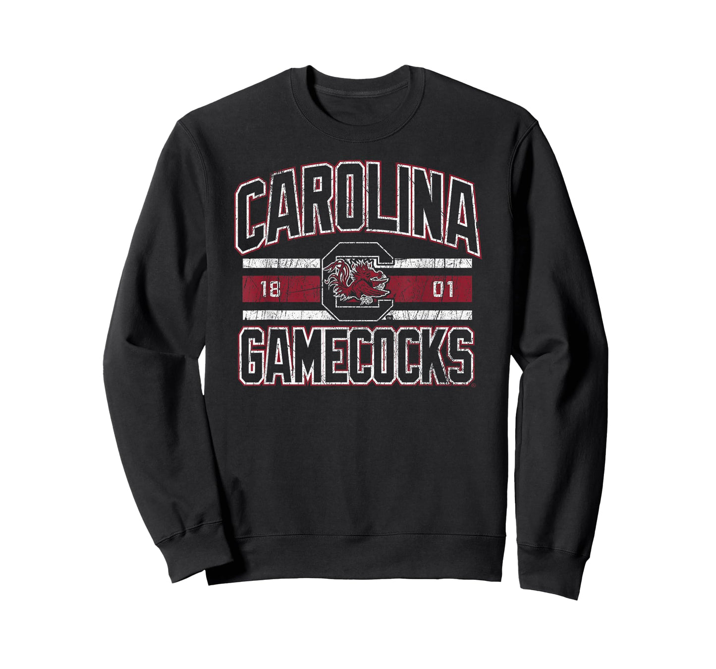 South Carolina Gamecocks Vintage Stripe Officially Licensed T-Shirt