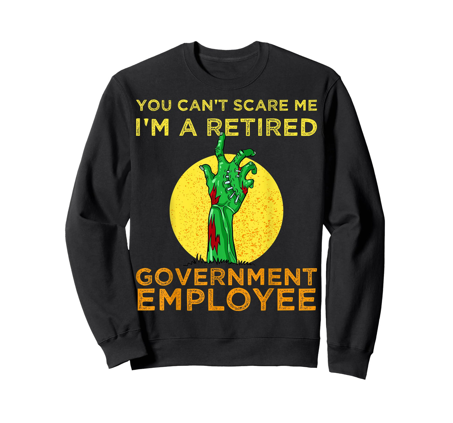 Halloween zombie tee You Can't Scare Me I'm A Retired tshirt T-Shirt