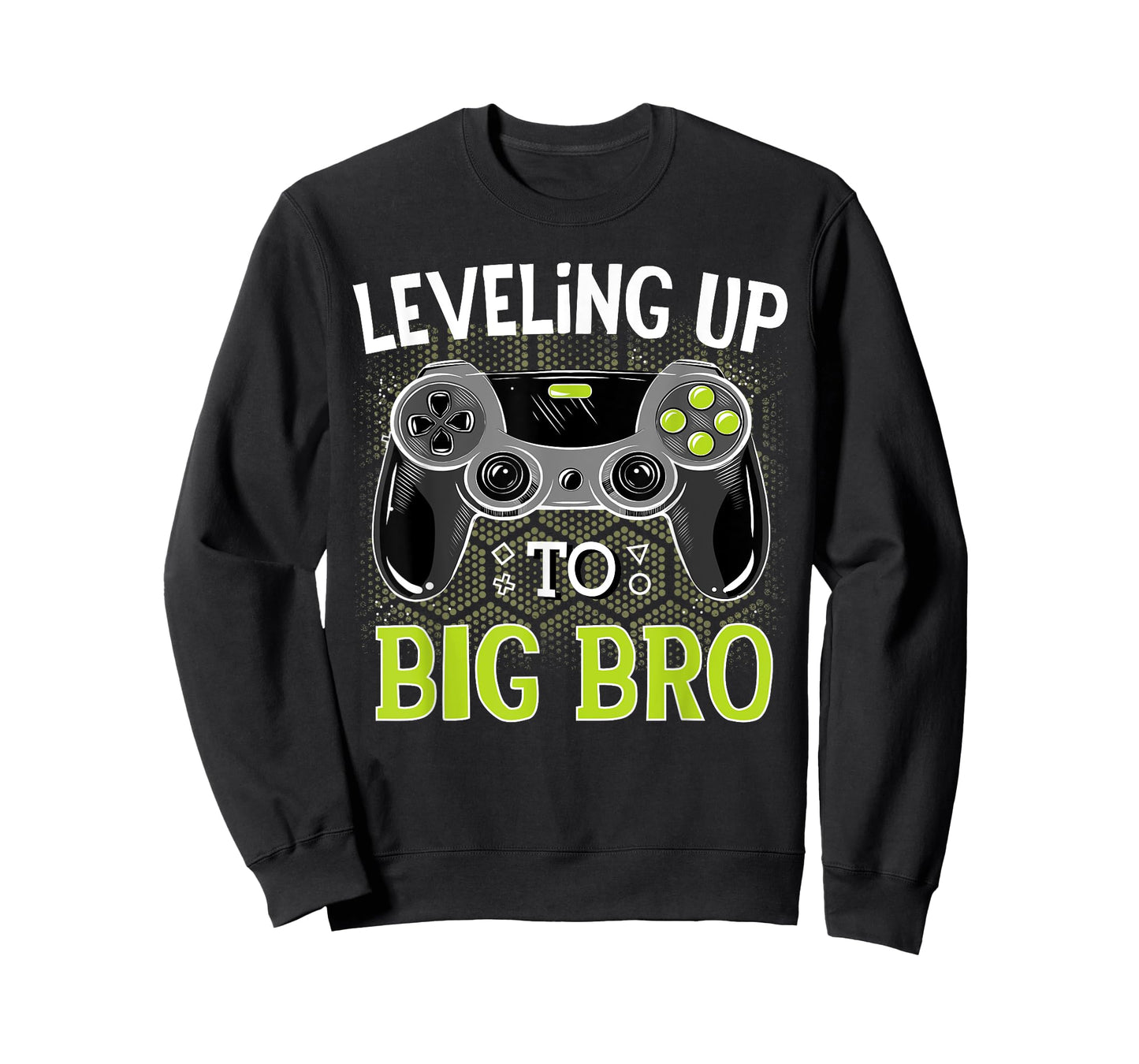 Leveling Up To Big Bro Brother Video Gamer Big Brother T-Shirt
