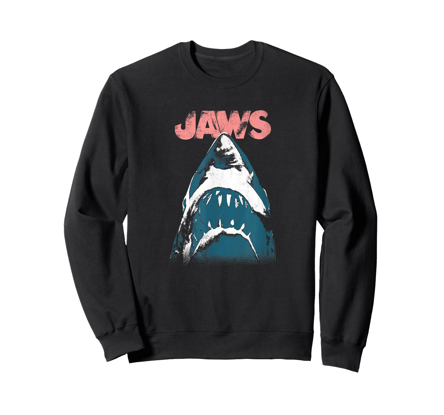 Jaws Distressed Poster Art T-Shirt