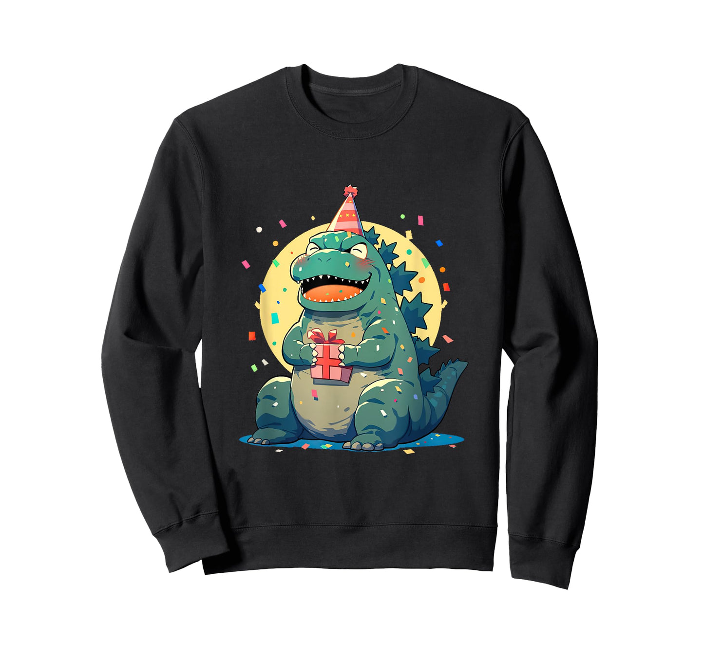 Epic Japanese Kaiju Party Time Roaring Celebration T-Shirt